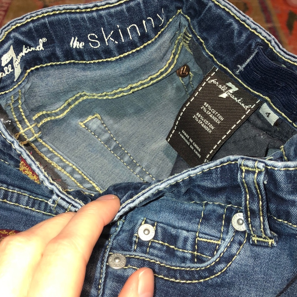 7 for all mankind ‘the skinny’  jeans - Picture 3 of 3